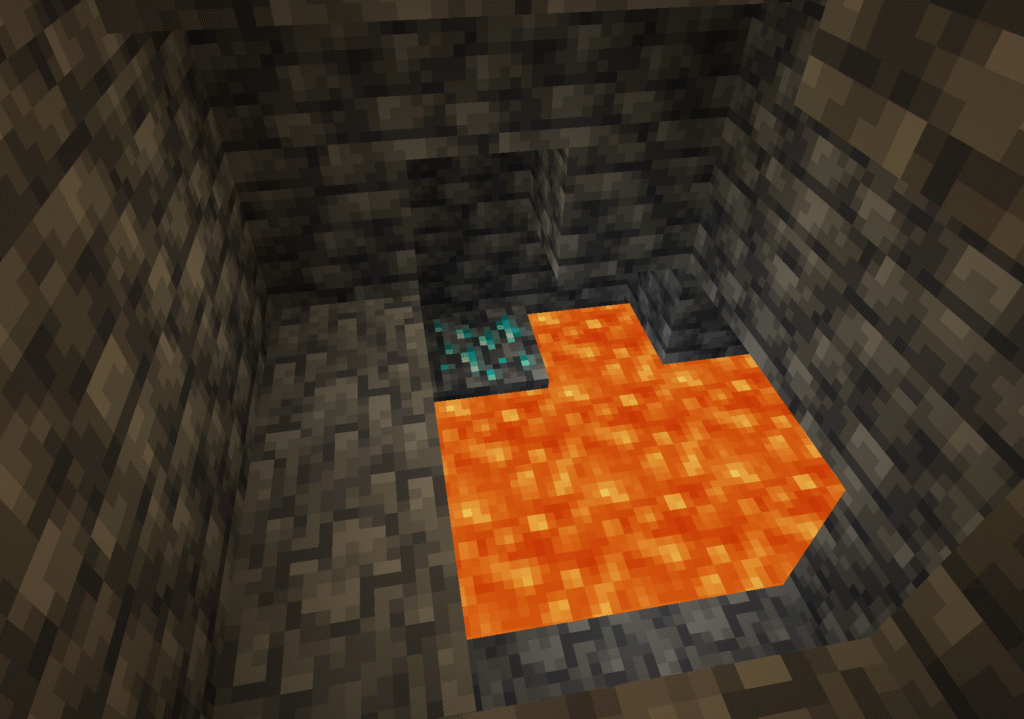 how-to-find-diamonds-near-lava-minecraft